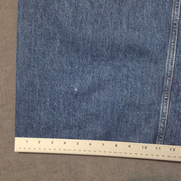 Gap Super Baggy Jeans Womens Sz 27/4  Medium Indigo Blue Wide Leg Denim - Picture 7 of 13